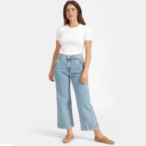 Everlane wide leg jean